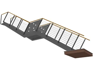 Stairs 3D Model