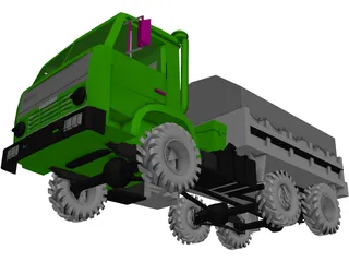 Kamaz 5350 3D Model
