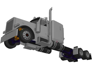 Peterbilt 379 3D Model