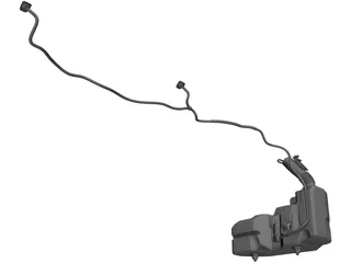 Fiat Ducato Windscreen Washer 3D Model