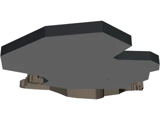 Hogwarts School of Witchcraft and Wizardry 3D Model