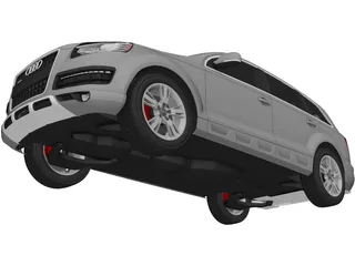 Audi Q7 4.2 TDi 3D Model