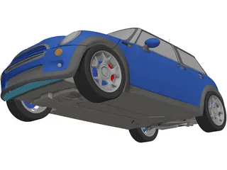 Mini Cooper S 3D Model