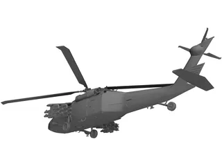 Sikorsky UH-60 Black Hawk 3D Model