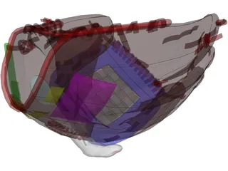 Baseball Glove 3D Model