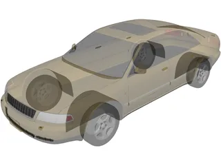 Audi A8 (1998) 3D Model