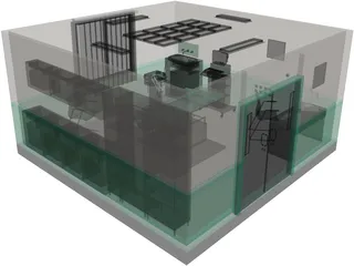 Examination Room 3D Model