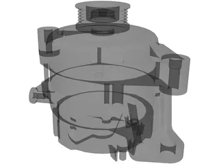 Alternator 3D Model
