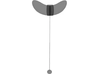 Floor Lamp Noguchi 3D Model