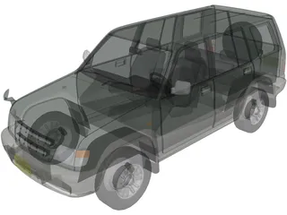 Isuzu Big Horn 3D Model