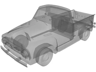 Ford F-100 (1953) 3D Model