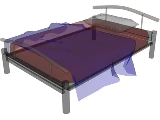 Bed 3D Model