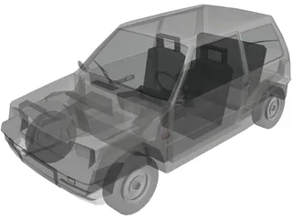 VAZ 1111 Oka 3D Model