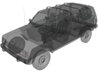 Jeep Cherokee XJ 3D Model