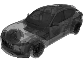 Maserati Levante (2017) 3D Model