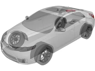 Kia Cerato (2010) 3D Model
