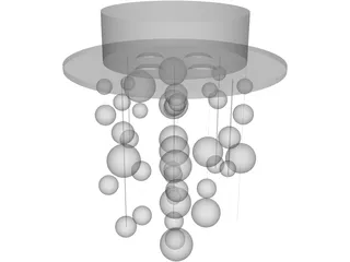 Bubble Lights 3D Model