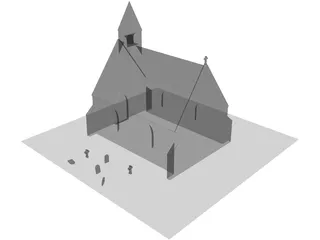 Scotish Chapel 3D Model