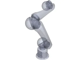 Schunk LWA 4 6DOF Robot 3D Model