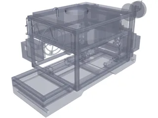 UG Pumping Unit 3D Model