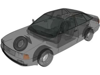 Audi 80 [B3] (1986) 3D Model