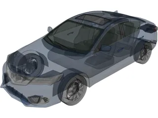 Acura ILX (2016) 3D Model
