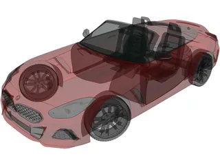 BMW Z4 M40i First Edition Roadster (2019) 3D Model