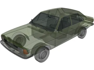Audi 80 [B1] (1976) 3D Model
