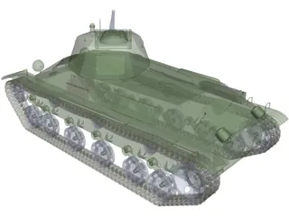 T-50-2 3D Model