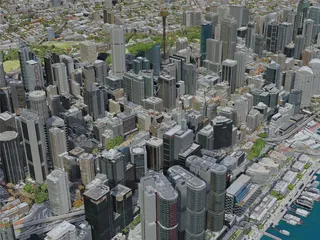 Sydney City, Australia (2019) 3D Model