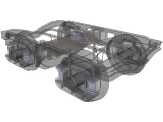 Y-25 Bogie 3D Model