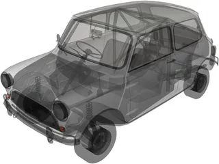 Austin Mini Cooper S (1965) 3D Model