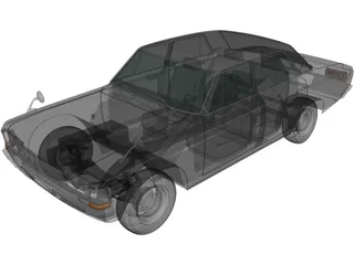 Toyota Crown (1967) 3D Model