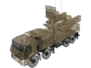 SA-22 Greyhound 3D Model