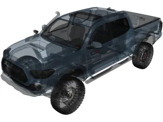 Toyota Tacoma Double Cab (2019) 3D Model