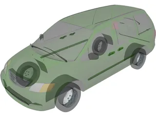 Mazda MPV (2000) 3D Model