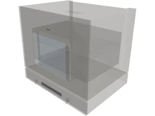Gaggenau BL 253-110 Lift Oven 3D Model