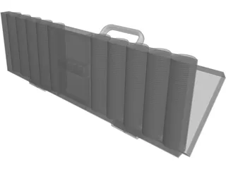 Poker Case 3D Model