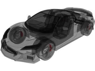 Acura NSX Type S (2022) 3D Model