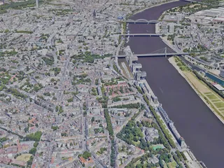 Cologne City, Germany (2022) 3D Model