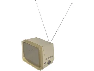 Television Vintage 3D Model