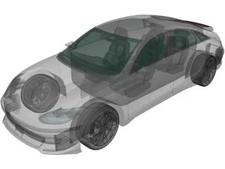 Hyundai IONIQ 6 3D Model