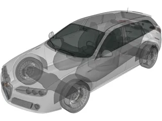Alfa Romeo 159 Sportwagon (2011) 3D Model