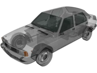Alfa Romeo Giulietta 116 (1977) 3D Model