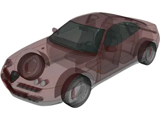 Alfa Romeo GTV (1995) 3D Model