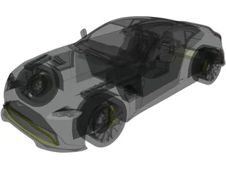 Aston Martin Vantage AMR (2020) 3D Model