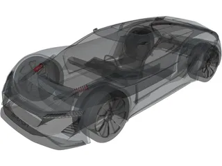 Audi PB 18 e-tron (2018) 3D Model