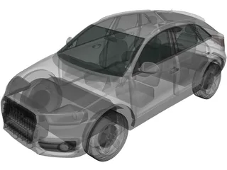 Audi Q3 (2011) 3D Model