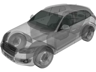 Audi Q5 (2009) 3D Model