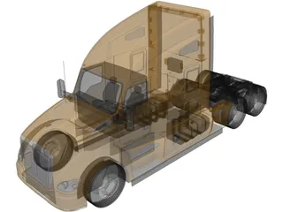 Kenworth T680 (2015) 3D Model